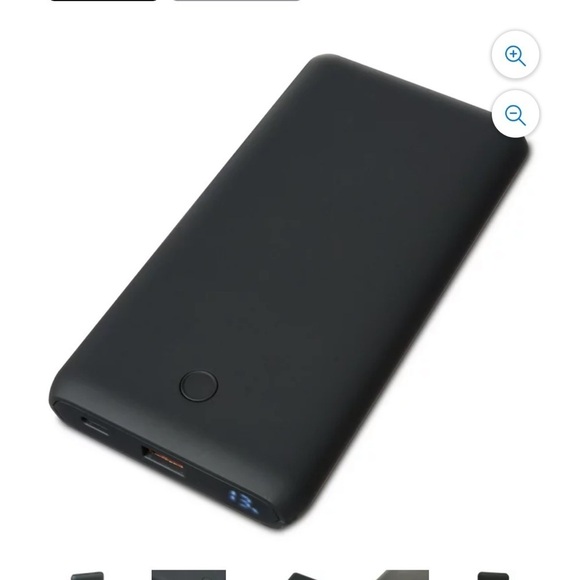 NWT juice onn. Dual-Port Power Delivery Portable Battery, 7x Charge, Black - Picture 2 of 8